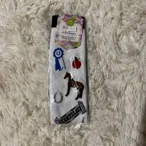 New Dreamers And Schemers Horseback Riding Equestrian Boot Socks